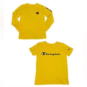 Champion - Yellow Shirt Bundle
